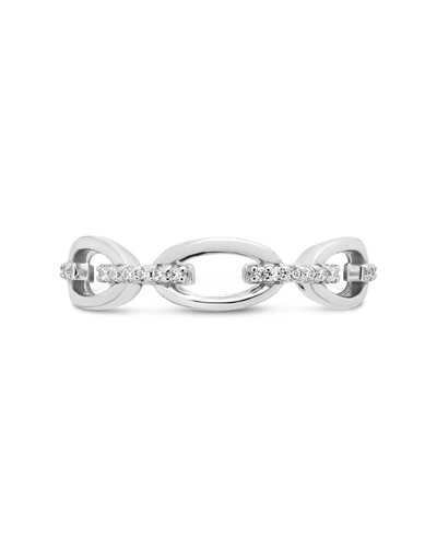 Sterling Forever Sterling Silver Open Chain Link Ring