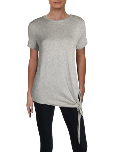 Shop Alison Andrews Womens Short Sleeve Boat Neck T-shirt In Black