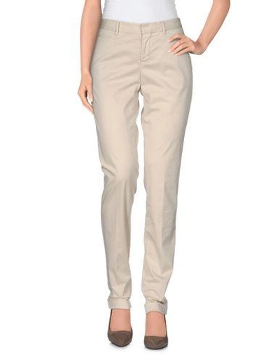 Shop Pt0w Casual Pants In Light Grey