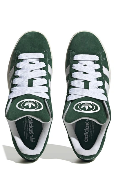Shop Adidas Originals Campus 00s Sneaker In Green/ White/ Off White