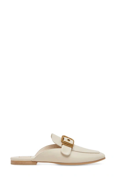 Shop Dolce Vita Santel Buckle Mule In Ivory Leather