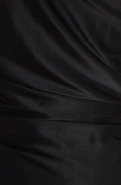 Shop Rabanne Chain Detail Sleeveless Jersey Minidress In Black