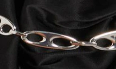 Shop Rabanne Chain Detail Sleeveless Jersey Minidress In Black
