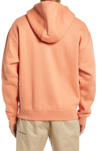 Shop Nike Hooded Sweatshirt In Healing Orange