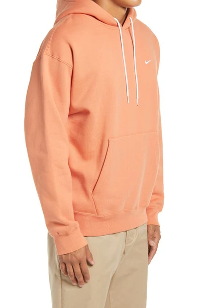 Shop Nike Hooded Sweatshirt In Healing Orange