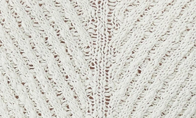 O'neill Janessa Rib Cotton Sweater Tank In Winter White