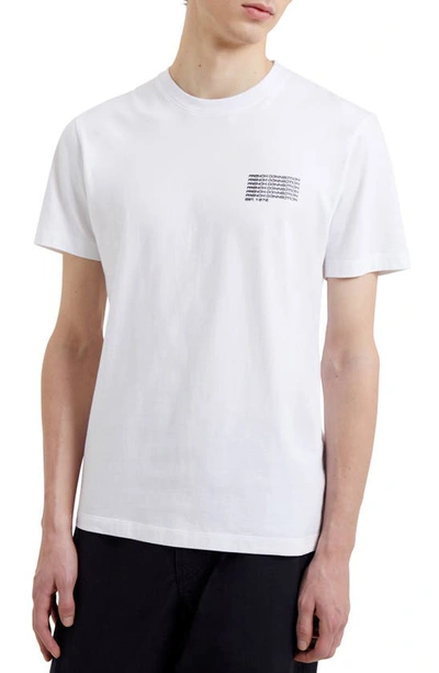 Shop French Connection Repeat Logo Graphic Tee In White