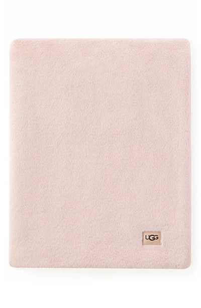 Pink ugg throw discount blanket