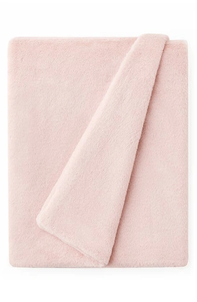 Shop Ugg Lanai Fleece Throw Blanket In Light Quartz