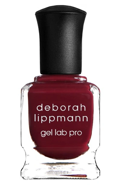 Deborah Lippmann Gel Lab Pro Nail Polish Full Coverage Classic Red Crème 0.50 oz/ 15 ml In Lady Is A Tramp/ Crème