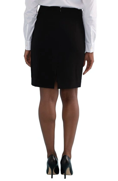 Suitably Suite Pencil Skirt In Black