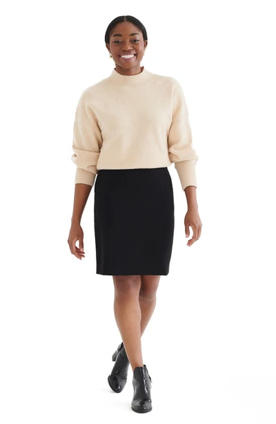 Suitably Suite Pencil Skirt In Black