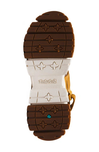 Timberland Adley Way Platform Sandal In Wheat Nubuck