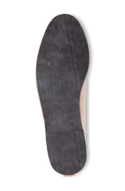 Bypaige Needlepoint Bee Flat In Tan