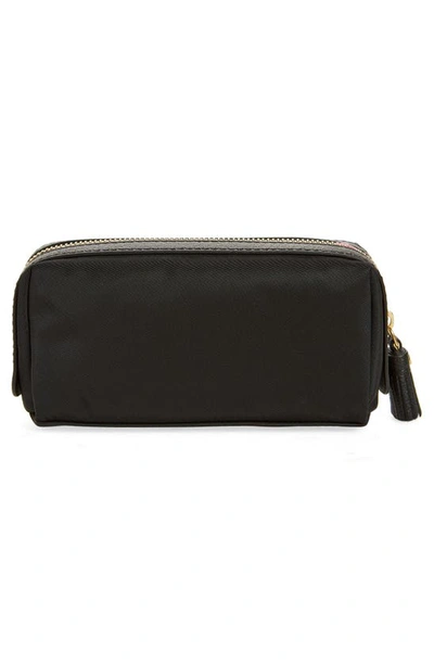 Shop Anya Hindmarch Girlie Stuff Econyl® Recycled Nylon Pouch In Black