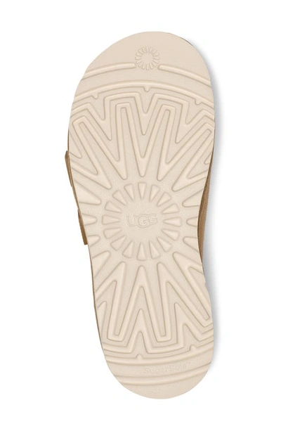 Shop Ugg Goldencoast Slide Sandal In Sand / Santorini