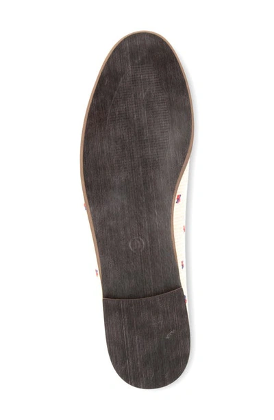 Bypaige Needlepoint American Flag Loafer In Tan