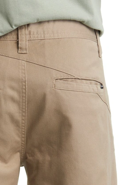 Shop Volcom Frickin Modern Stretch Pants In Khaki