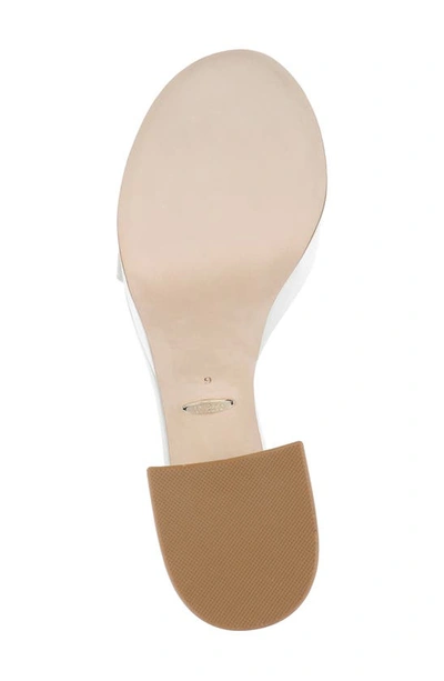 Shop Badgley Mischka Party Ankle Strap Platform Sandal In Soft White