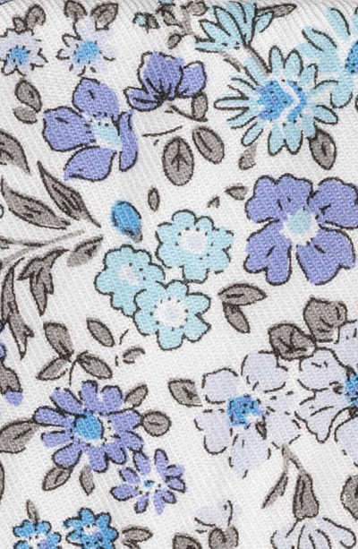 Shop Petite Plume Kids' Fleur Dazur Lily Floral Nightgown In Blue