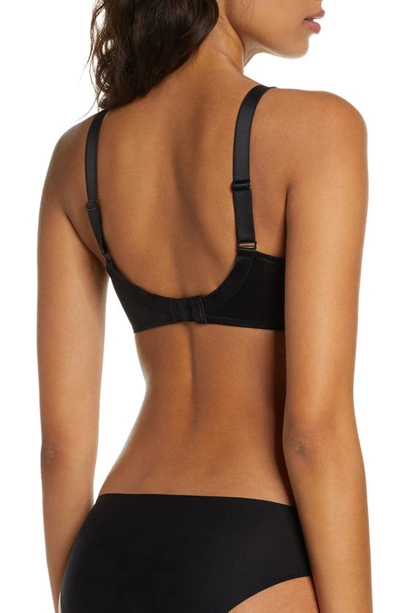 Chantelle Lingerie Hedona Underwire Minimizer Contour Bra In Black