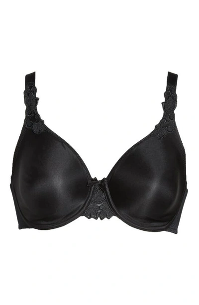 Chantelle Lingerie Hedona Underwire Minimizer Contour Bra In Black