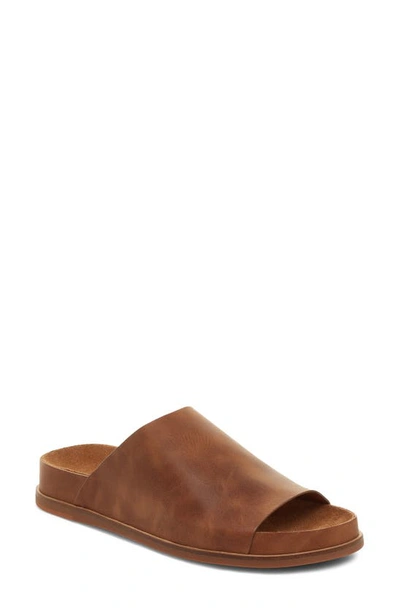Kelsi Dagger Brooklyn Squish Slide Sandal In Camel