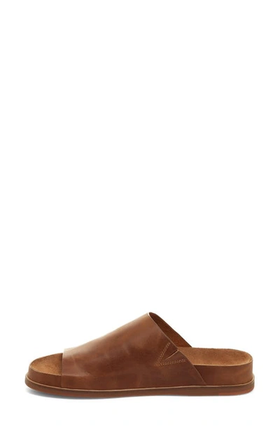 Shop Kelsi Dagger Brooklyn Squish Slide Sandal In Camel