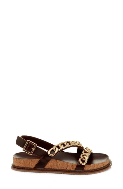 Kelsi Dagger Brooklyn Script Slingback Sandal In Buffalo