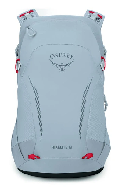 Shop Osprey Hikelite 18l Hiking Backpack In Silver Lining