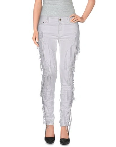 Dondup Casual Trousers In White