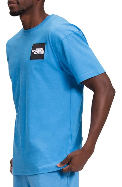 Shop The North Face Heavyweight Box Logo T-shirt In Super Sonic Blue