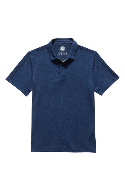 Shop Flag And Anthem All Day Short Sleeve Performance Polo In Navy