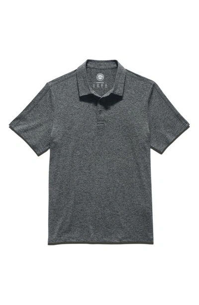 Shop Flag And Anthem All Day Short Sleeve Performance Polo In Charcoal