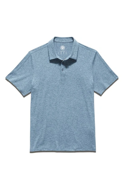 Shop Flag And Anthem All Day Short Sleeve Performance Polo In Light Blue