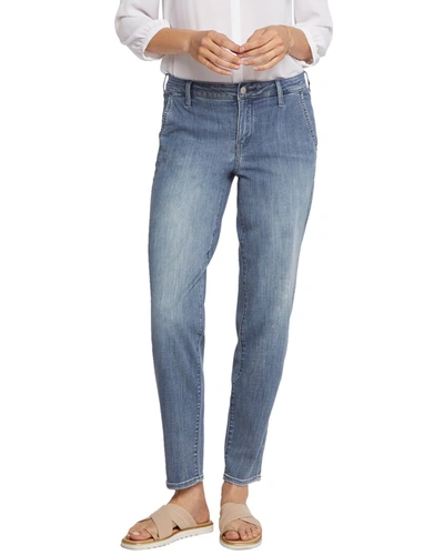 Shop Nydj Relaxed Tapered Jean In Blue