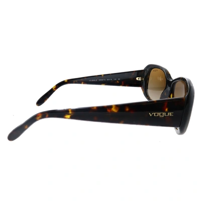 Shop Vogue Eyewear Vo 2606s W65613 52mm Womens Rectangle Sunglasses In Beige