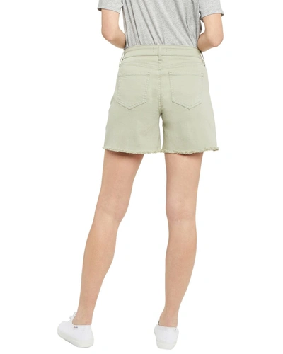 Nydj High-rise A-line Short In Green