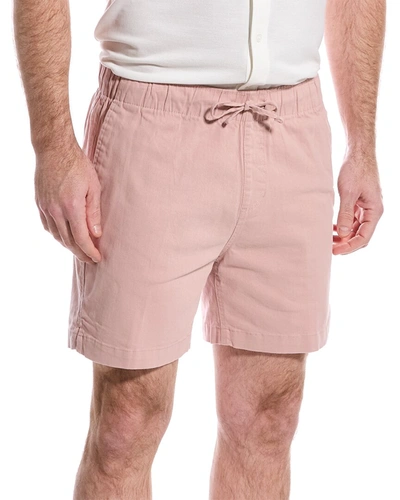 Shop Onia Chino Pull-on Short In Pink