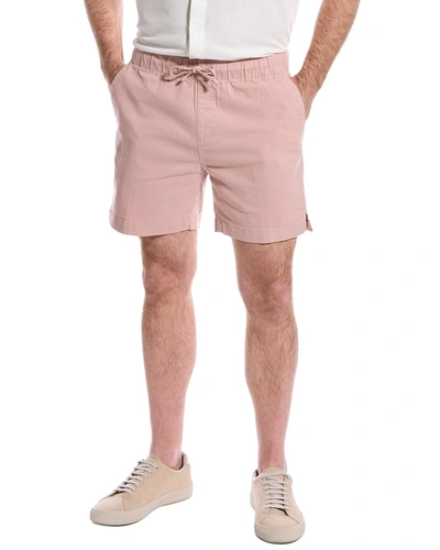 Shop Onia Chino Pull-on Short In Pink