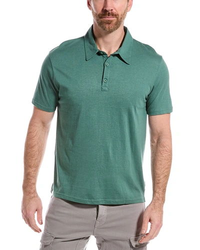 Shop Onia Polo Shirt In Green