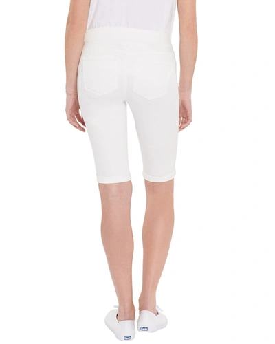 Shop Nydj Pull-on Short In White