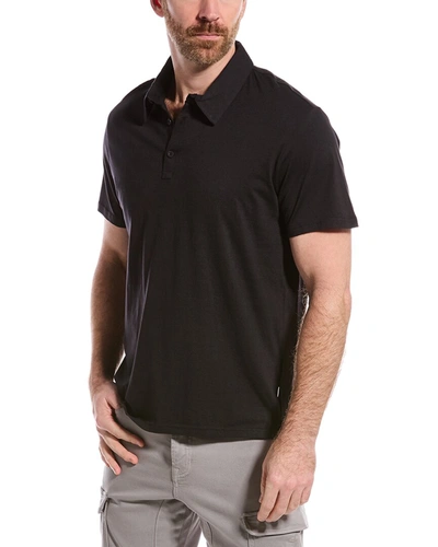 Shop Onia Polo Shirt In Black
