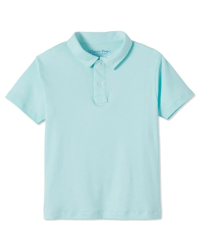 Shop Classic Prep Henry Polo Shirt In Blue