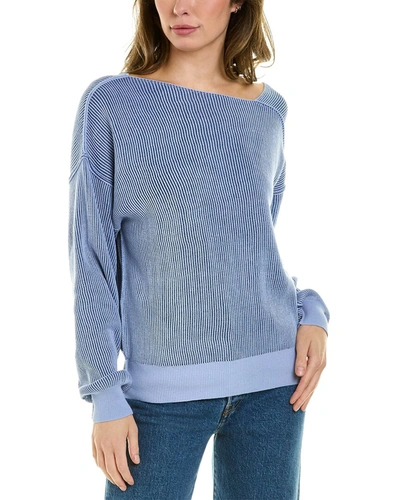 Shop Line & Dot Favorite Pullover In Blue