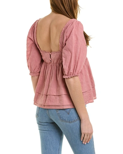 Auguste Joan Blouse In Pink