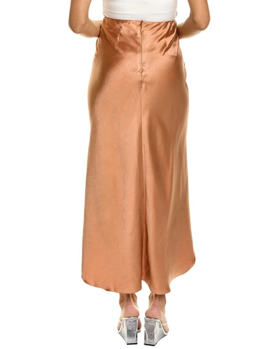 Shop Line & Dot Lisa Midi Dress In Brown