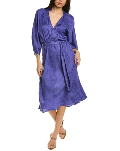 Shop Auguste Lyrah Midi Dress In Purple