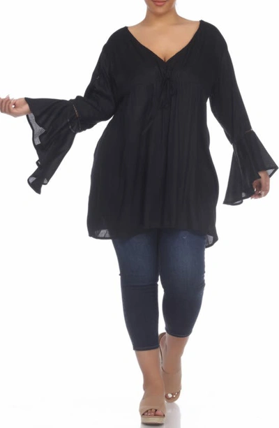 Boho Me Tunic Cover Up In Black