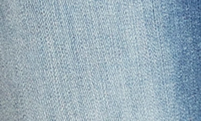 A V Denim Ace Destroyed High Waist Straight Leg Jeans In Medium Was